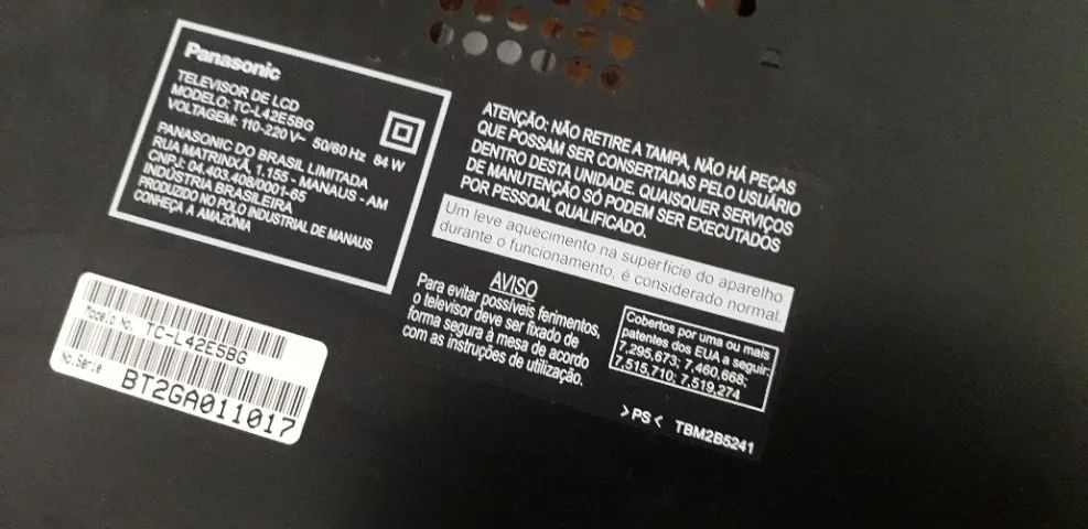 Tv 42 polegadas ñ funciona tel inracta retiar peças64292269057794120