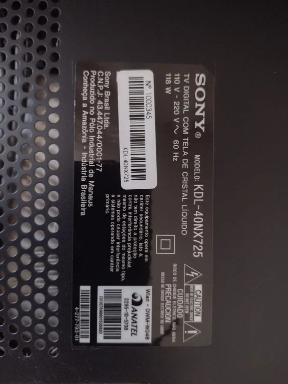 Smart TV SONY - retirada de pecas - Foto 3