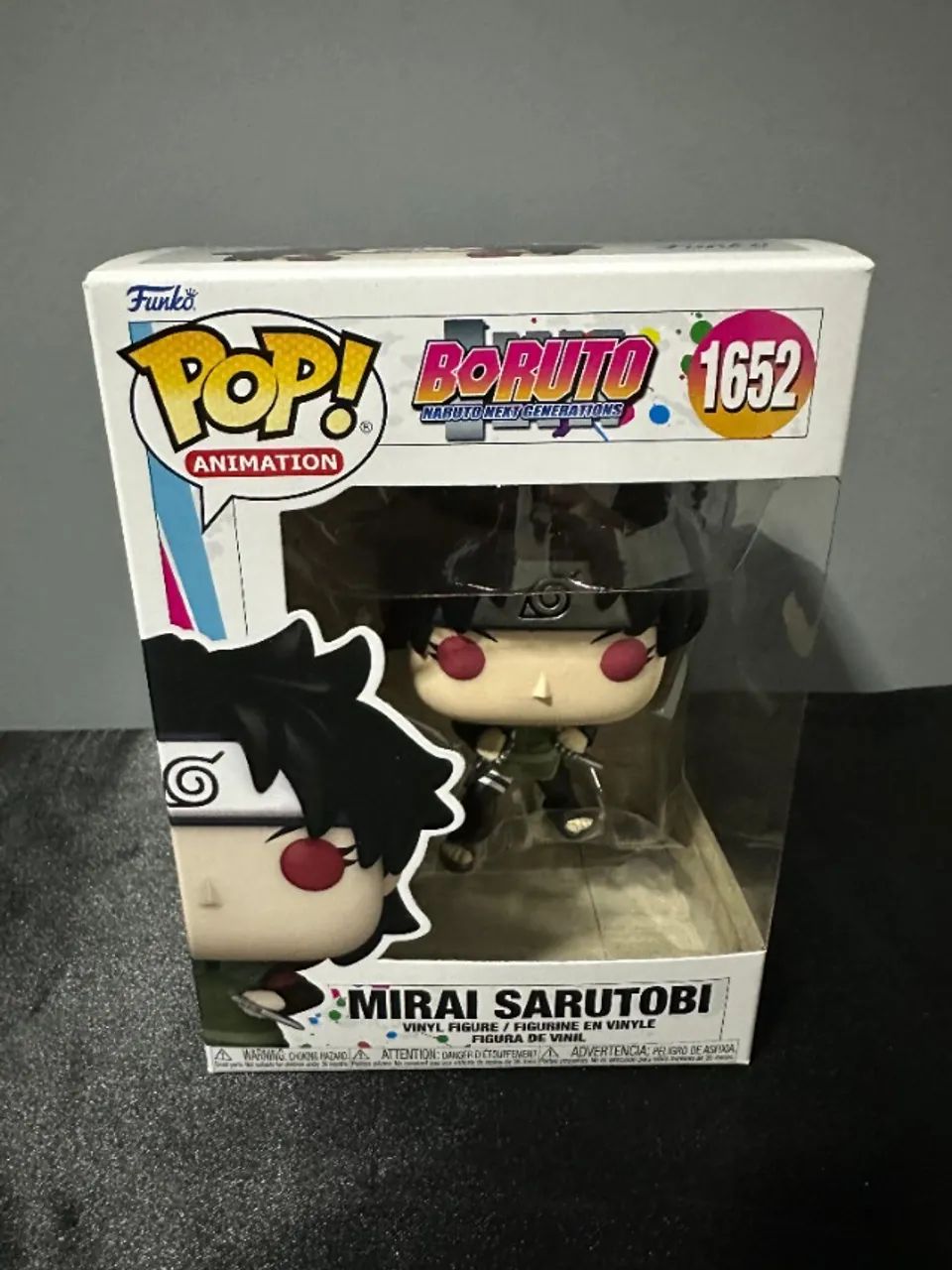 Funko Pop Boruto Mirai Sarutobi 1652 - Foto 3