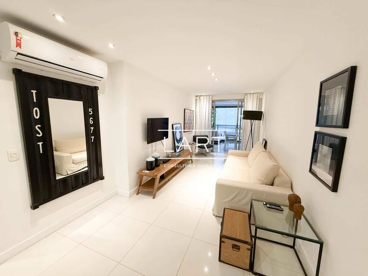 Apartamento com 2 dormitórios para alugar, 95 m² por R$ 15.469/mês - Leblon - Rio de Janei - Foto 3