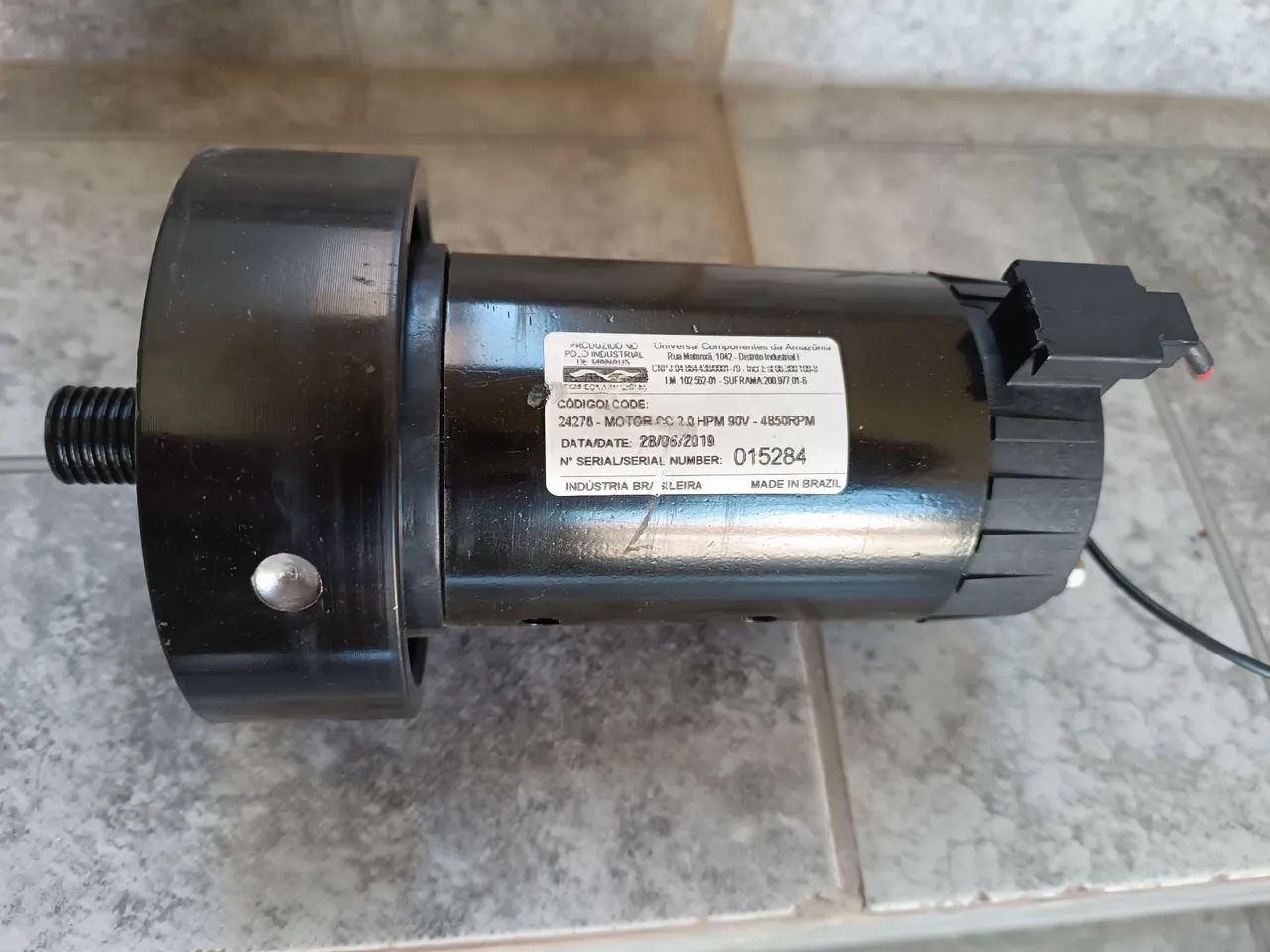 Motor CC 2.0 HPM 90V - 4850RPM para Esteira