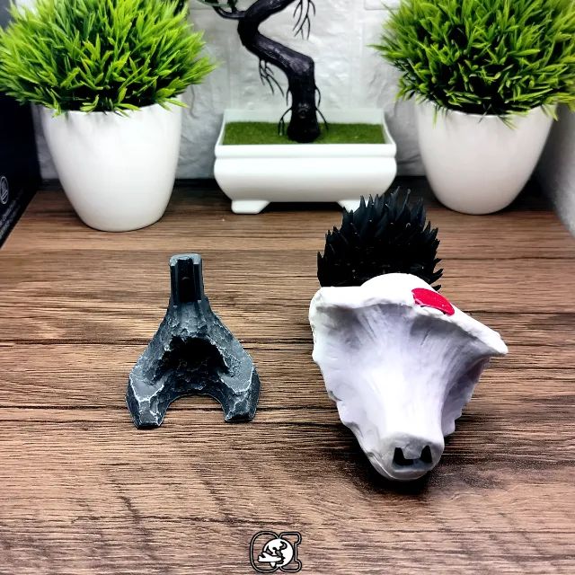 Busto decorativo Anime Naruto (Sasuke Uchiha) - Foto 5