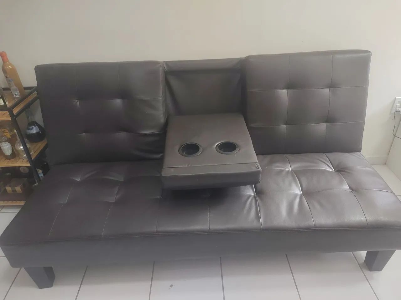 Promoção Sofá cama design exclusivo - Corino - Foto 3