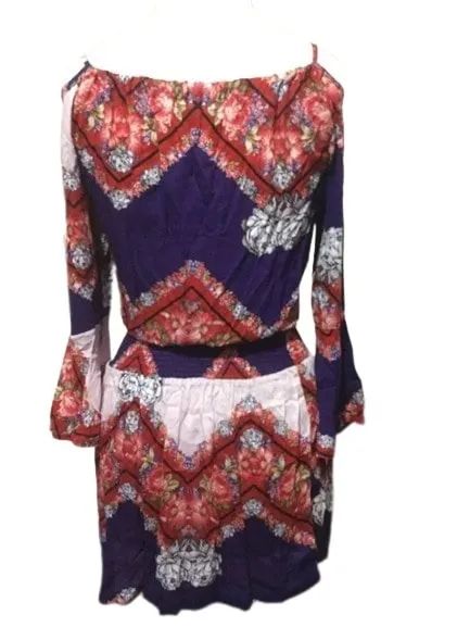 Vestido Oh Boy Estampado Boreal Tamanho P - Foto 3