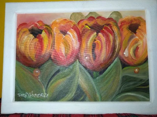 Quadro  decorativo, pintura  em tela - Foto 3