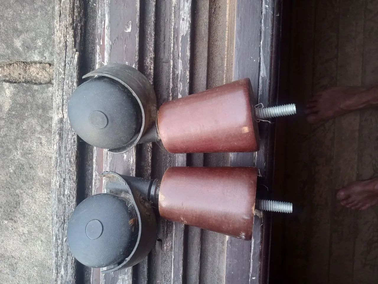 Rodízios para cama com suporte e rodinhas - Foto 2