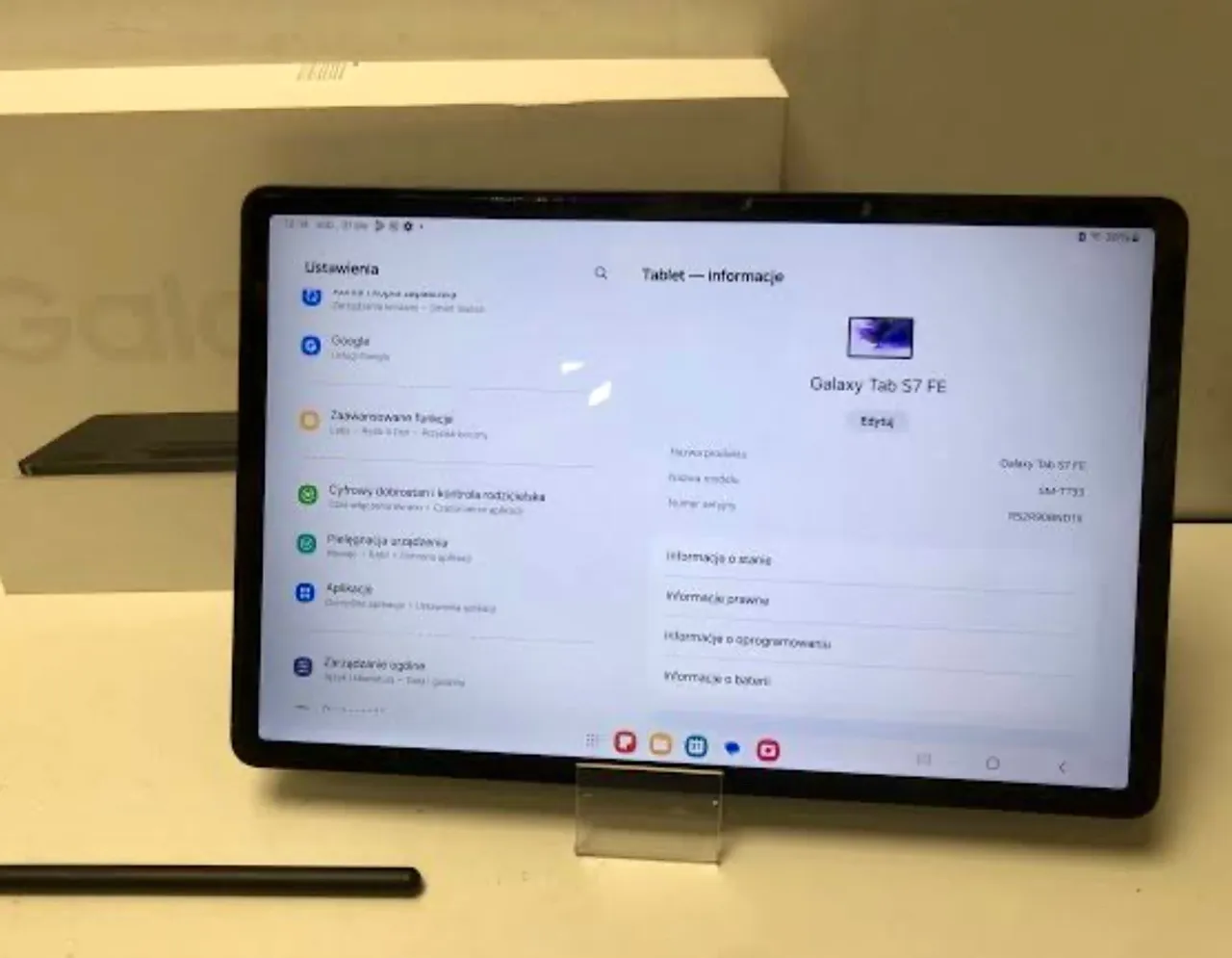 Tablet S7 FE TORRO