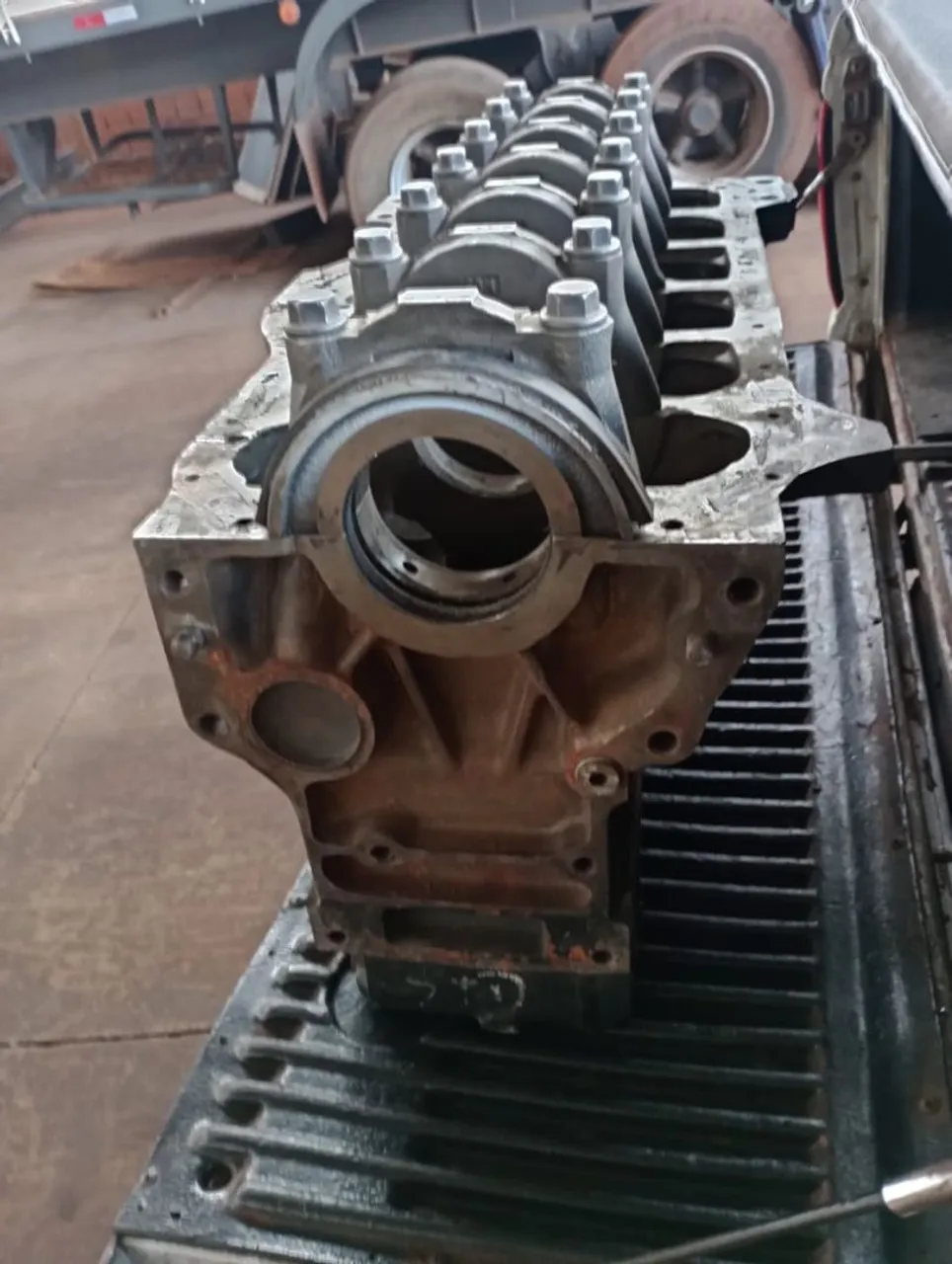 Bloco  motor   mercedes  366