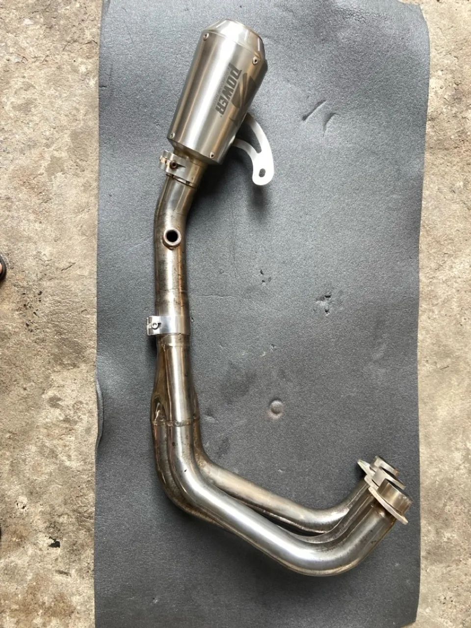 Escapamento MT09 power full inox  - Foto 7