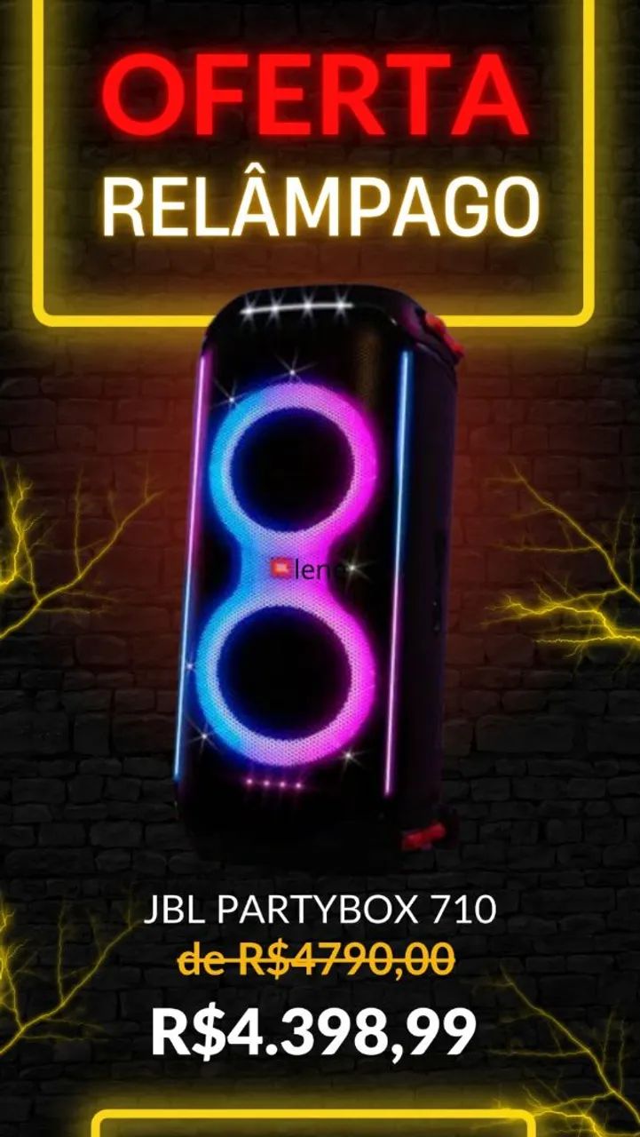 JBL Partybox 710 - OFERTA RELÂMPAGO