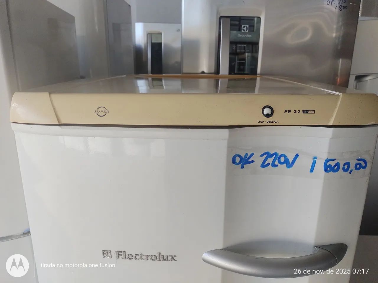 FREEZER ELECTROLUX FE22