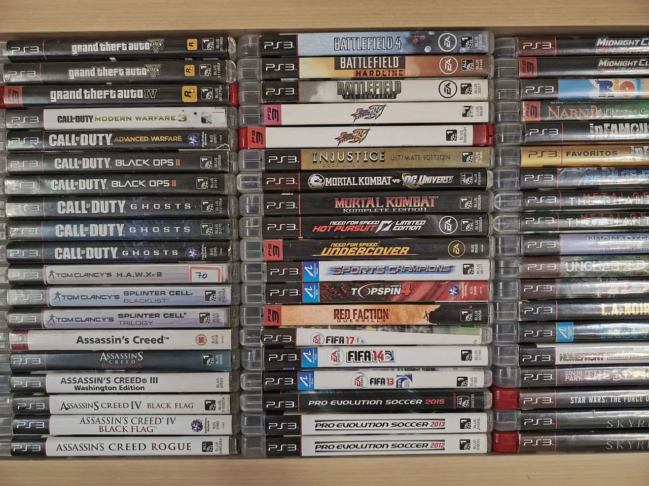 Coleção de jogos PS3 - Diversos títulos64300200985474120