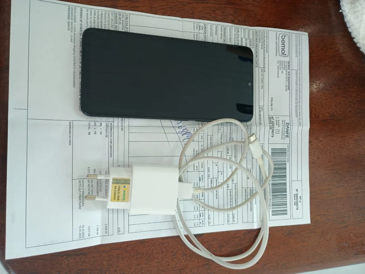 Vendo celular xiaomi preto em perfeito estado