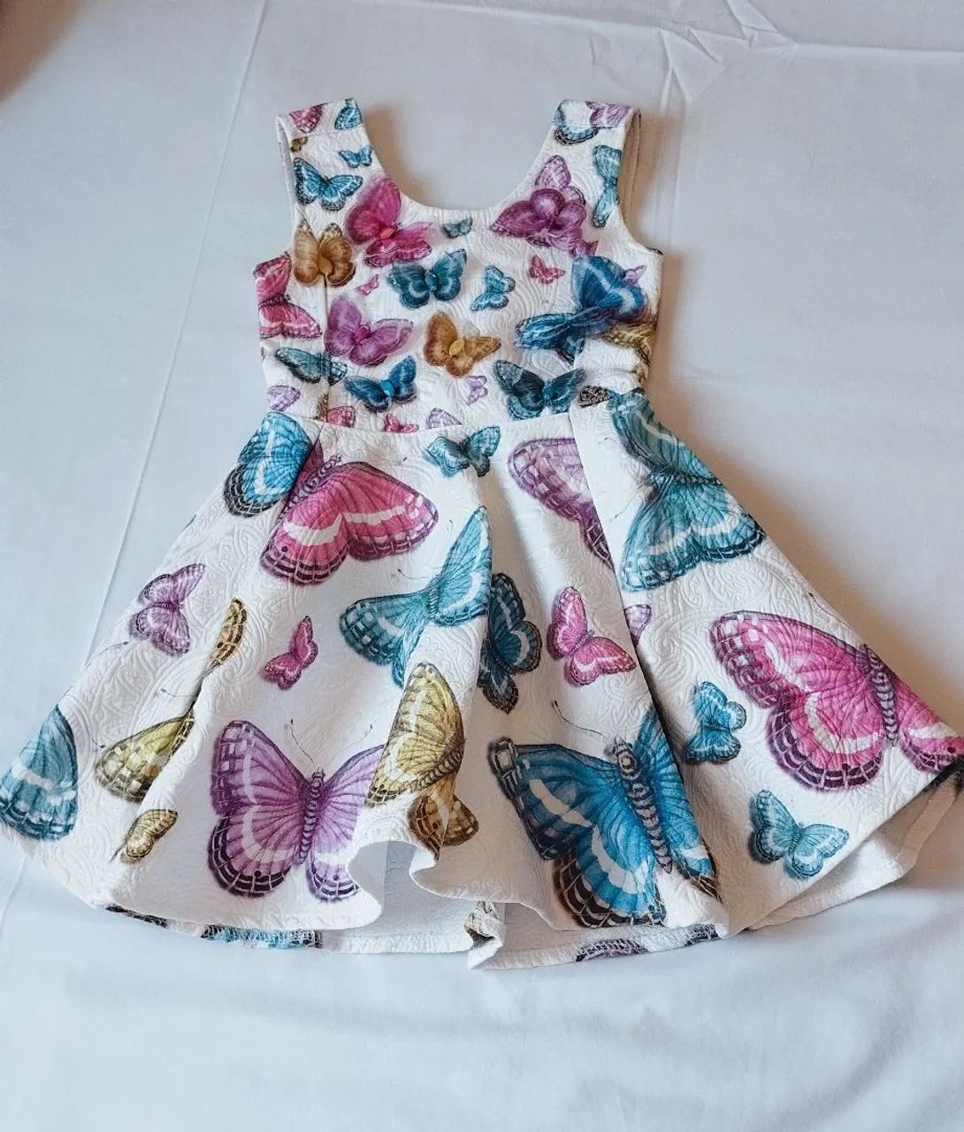 Vestido floral infantil 