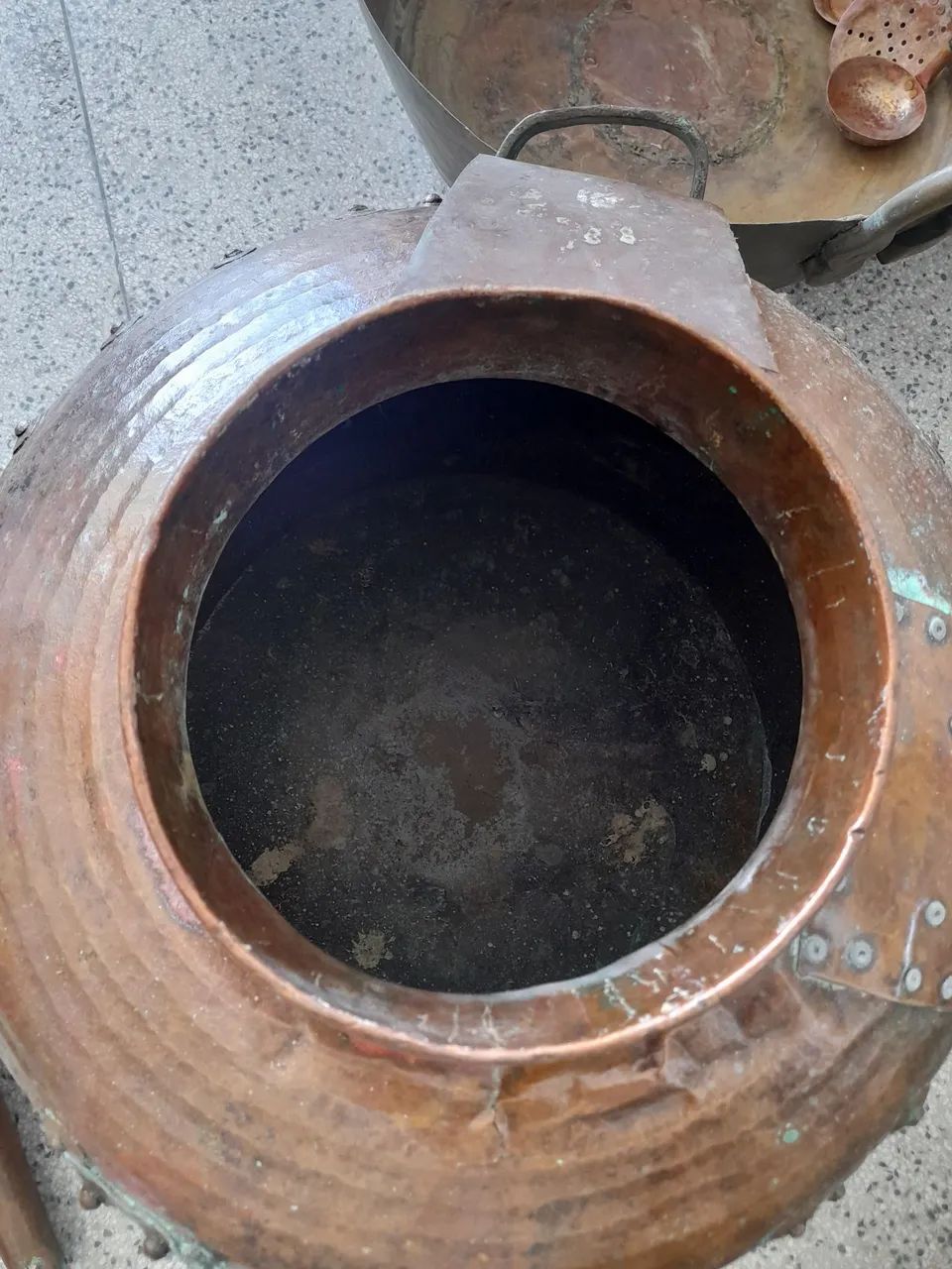 Alambique de cobre antigo - Foto 2