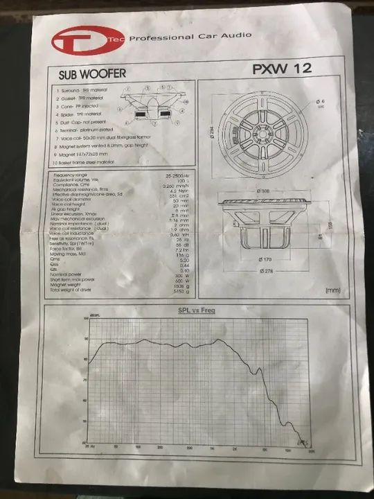 Som automotivo em caixa de madeira 300W - Foto 4