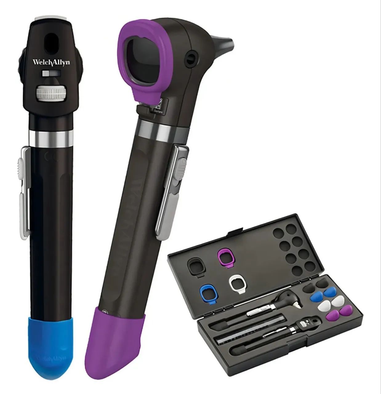 Conjunto Oftalmoscópio Otoscópio Pocket Plus Led Welch Allyn - Foto 3