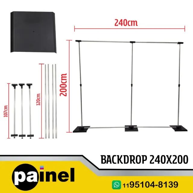 Locação de Backdrop  - Aluguel Para Eventos - A partir de *189,00 - Foto 2