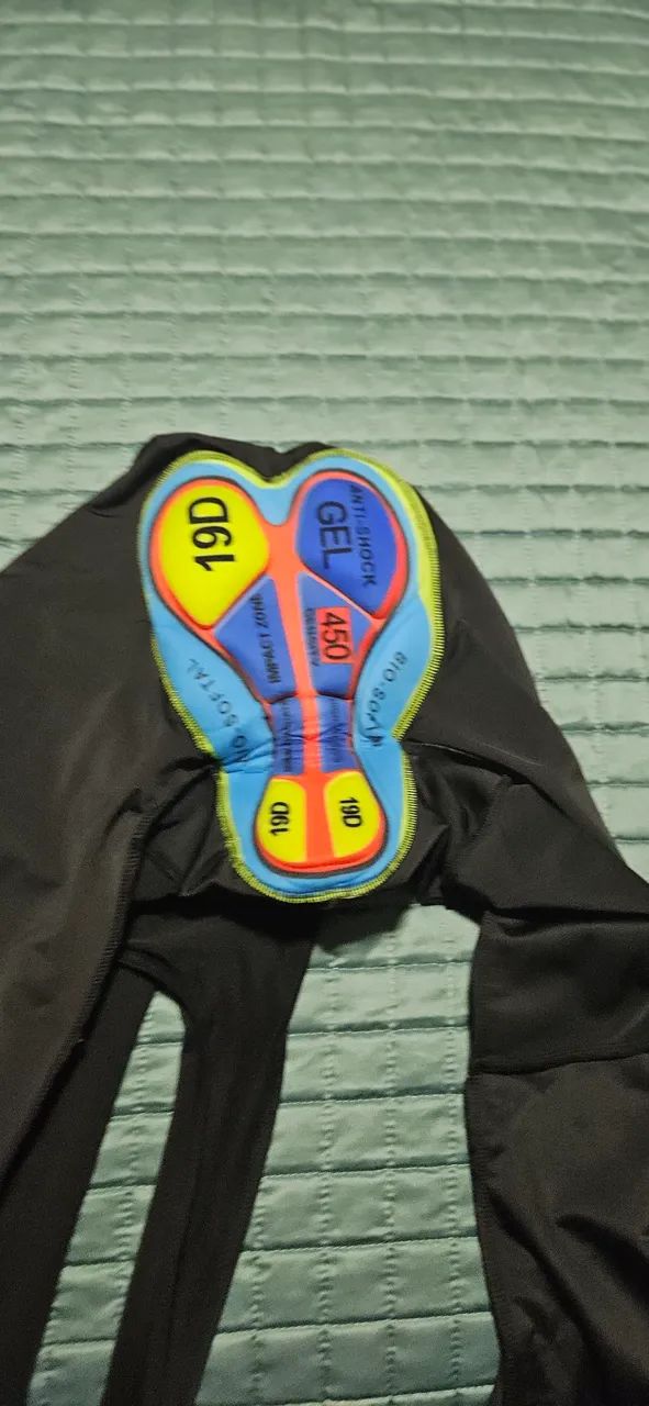 Calça de ciclismo com suspensório(3XL) - Foto 4