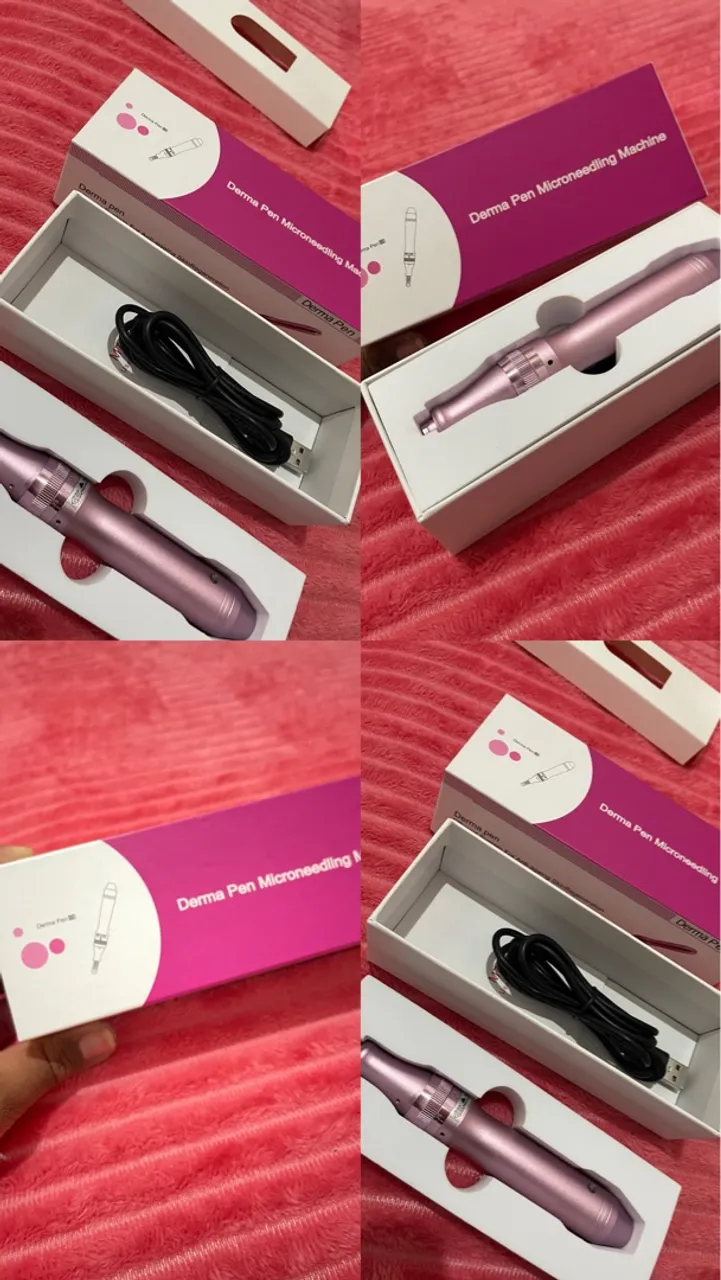 Caneta Derma Pen Microneedling Profissional