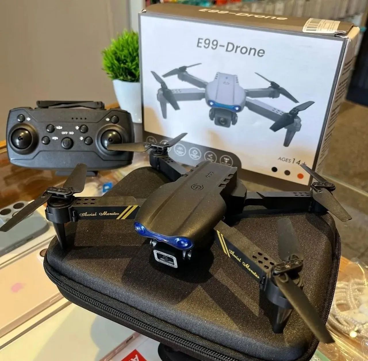 Drone E99  PRO - Novo-câmera full HD  