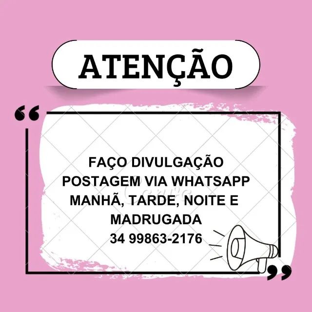 Divulgação via whatsapp