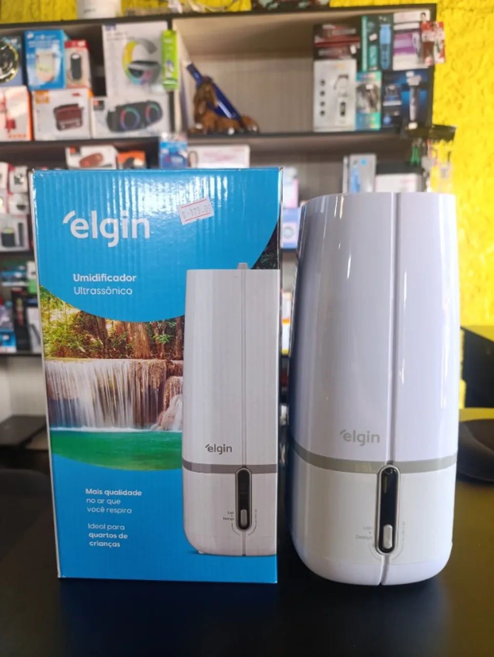 Umidificador De Ar Ultrassônico 2 Litros Bivolt-Elgin