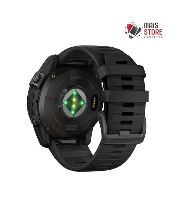 Relógio Garmin Epix Pro (Gen 2) Sapphire Edition 51MM Carbon Gray DLC Black 010-02804-00