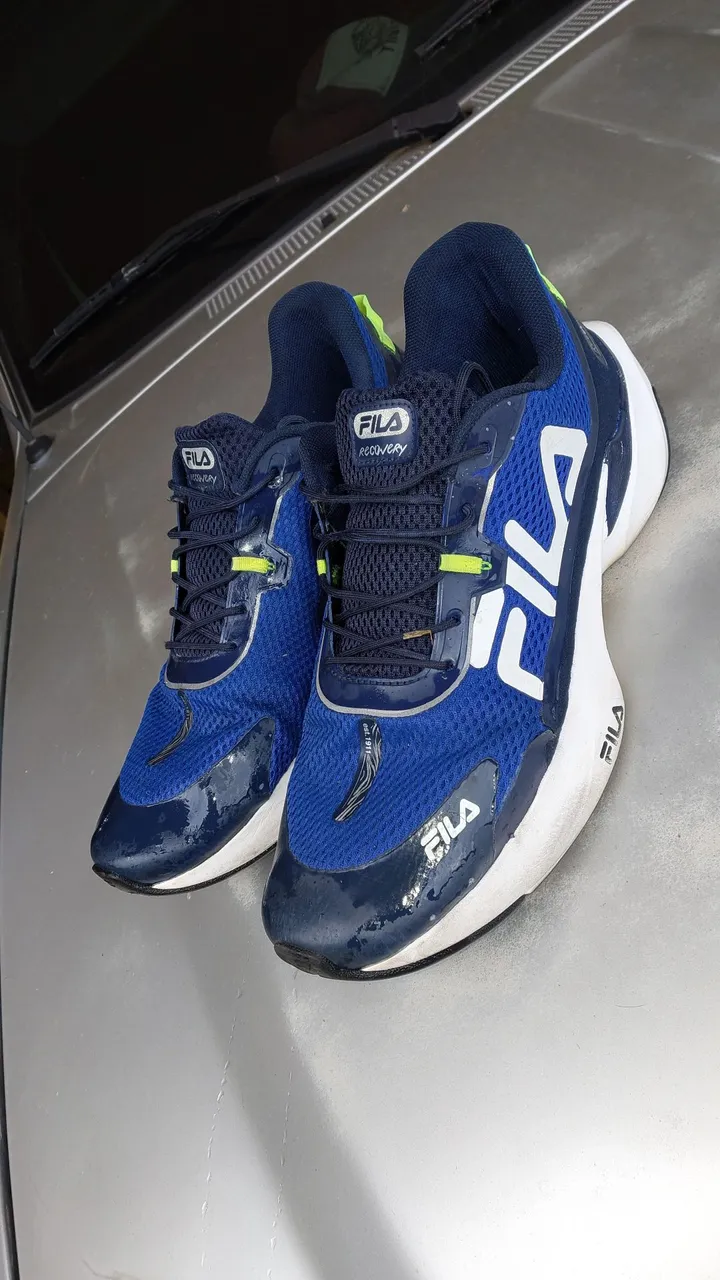 Tênis Fila Recovery Azul - Conforto e Estilo!