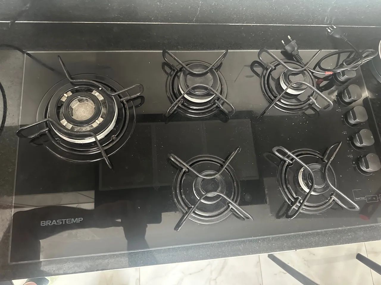 Cooktop bivolt + forno glp 220v Brastemp - NÃO ACEITO PROPOSTA - Foto 4