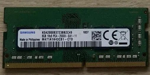 Memória RAM SAMSUNG DDR4 [8GB]