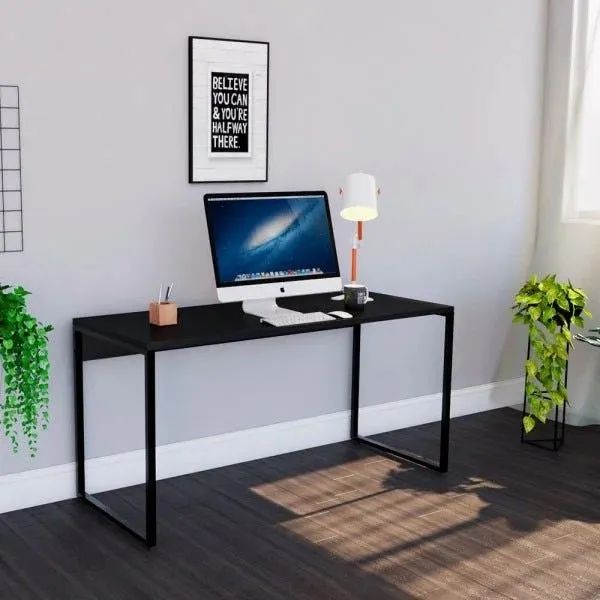 Mesa de Escritório Moderna com estrutura em Aço - Foto 2