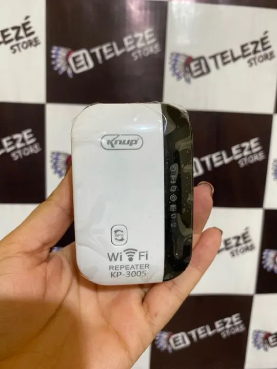 Repetidor de Sinal Wi-Fi Knup KP-3005 - Novo Entrego 