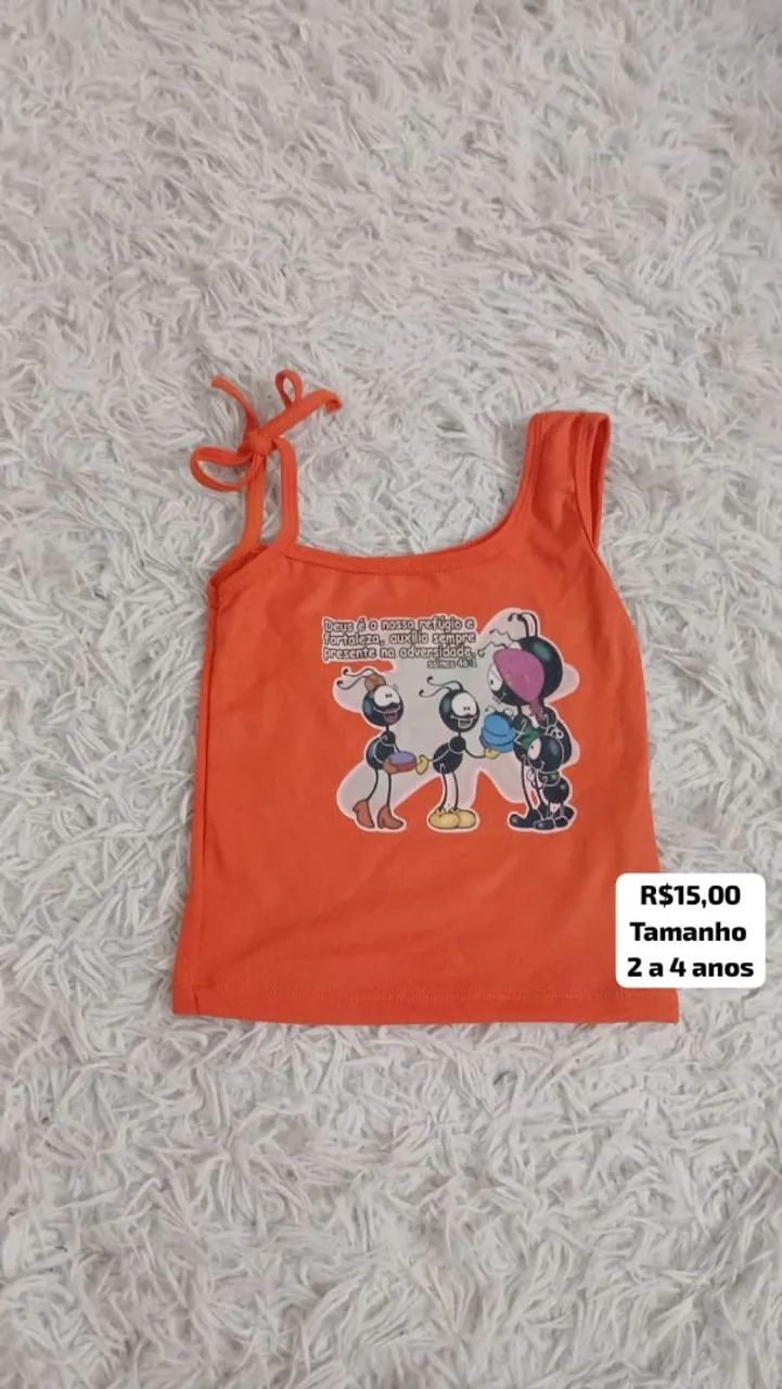 Camisa infantil de menina  - Foto 2
