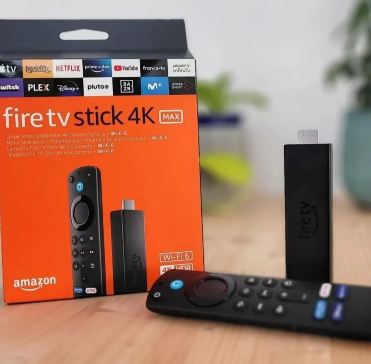 Fire TV Stick 4K Max 16gb- Streaming de Alta Qualidade