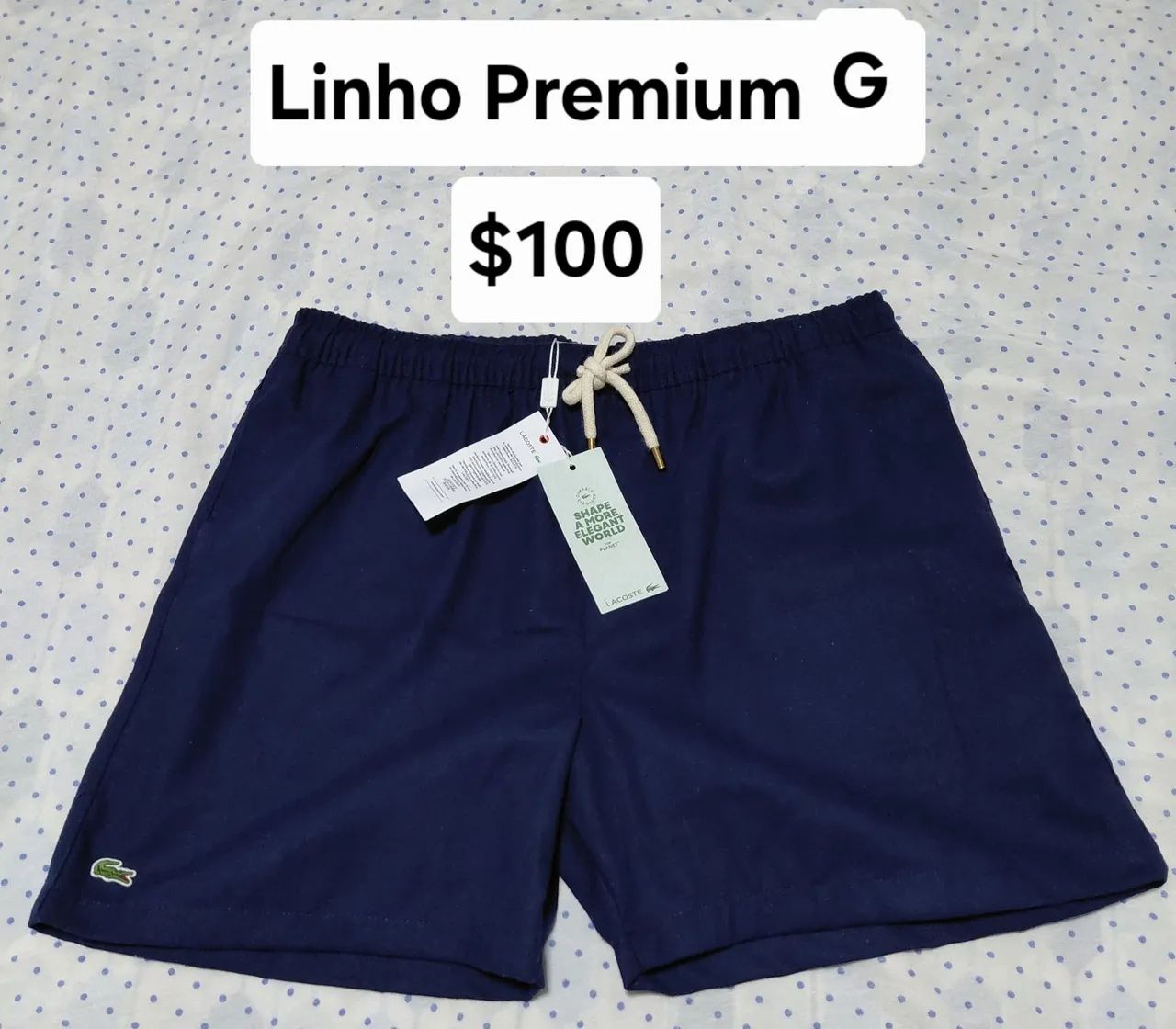 Short Mauricinho lacoste - Foto 3