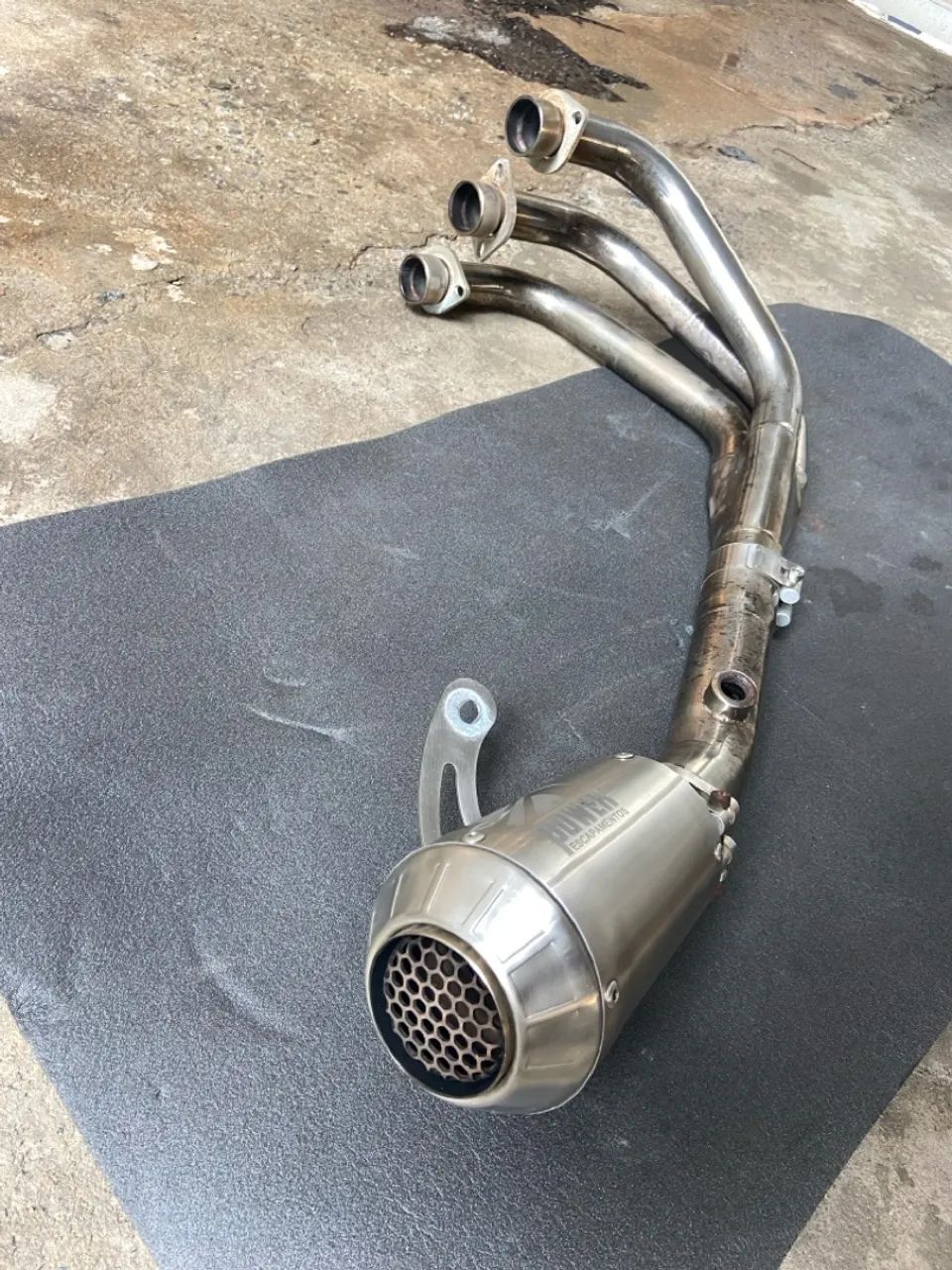 Escapamento MT09 power full inox 