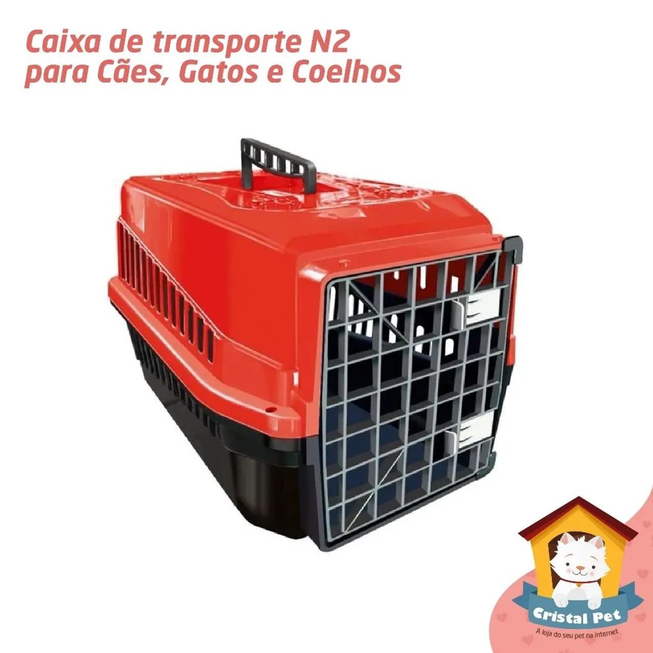 Caixa de transportesporte para cachorro gato e coelho n2 nova últimas unidades 