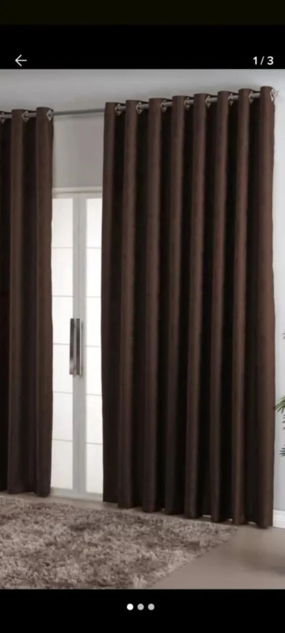 Cortinas blackout para sala - pink - Foto 5