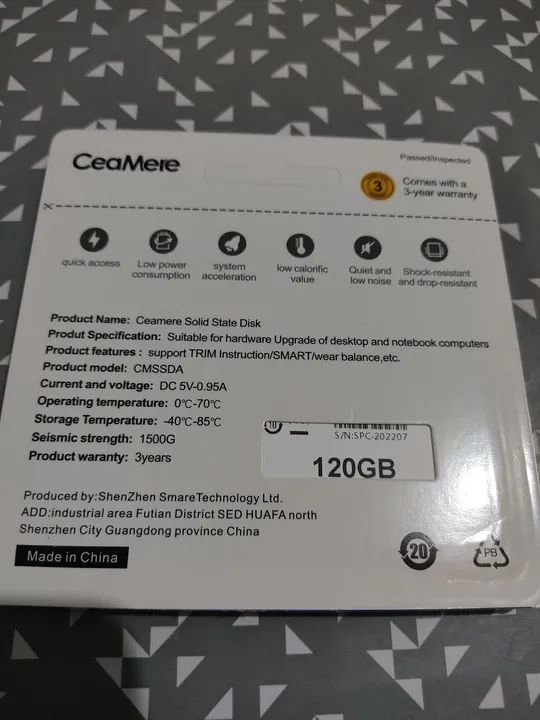 HD SSD 2.5 SATA 120gb - Foto 5