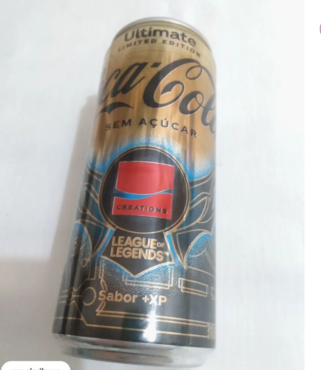 Lata Coca Cola League of Legends Creations Vazia Ler Descrição - Foto 5