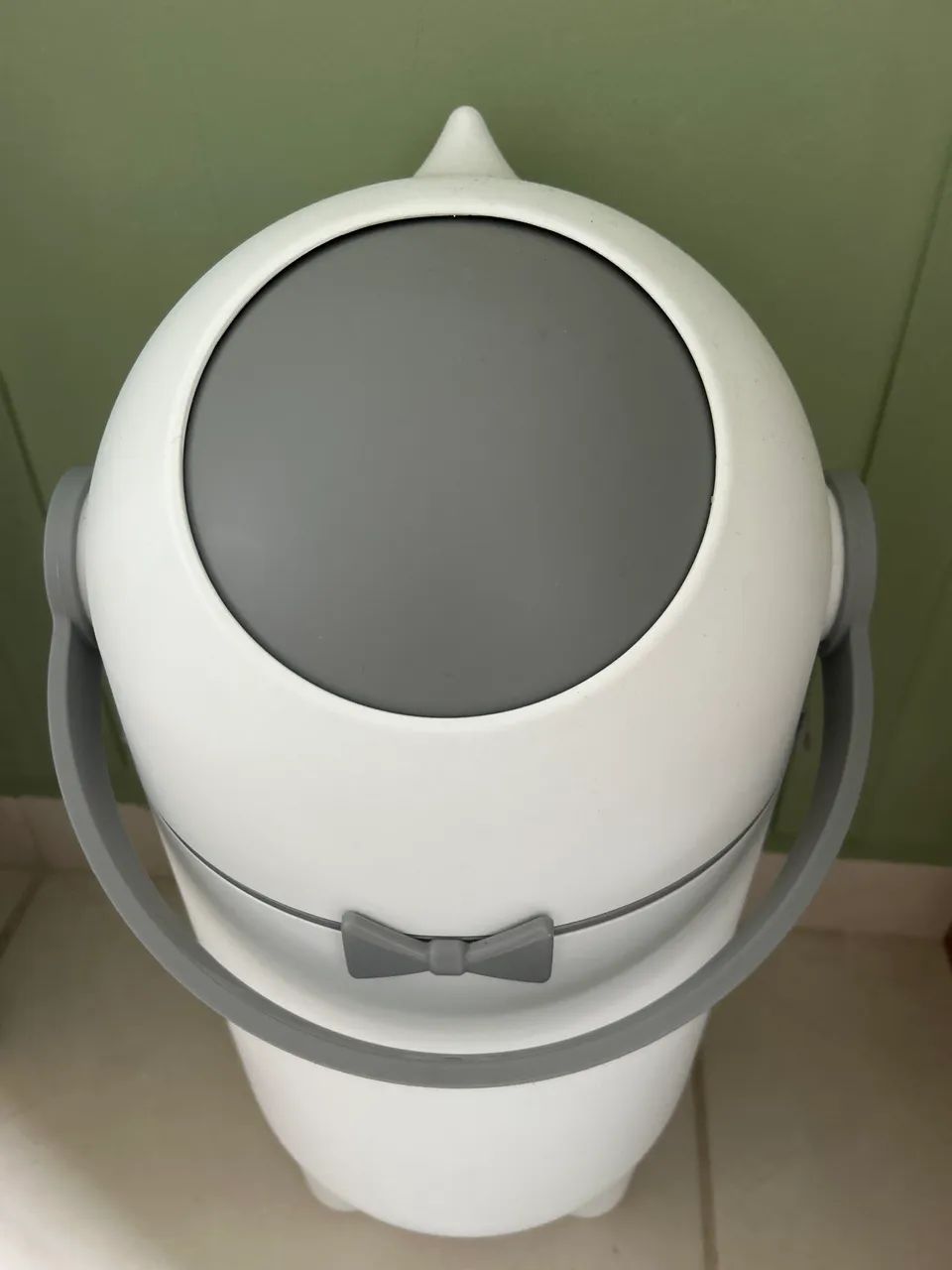 Lixeira antiodor fralda bebê 