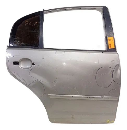 Porta Traseira Direita Polo Sedan 2003 2004 A 2014 C/detalhe Traseira Direita