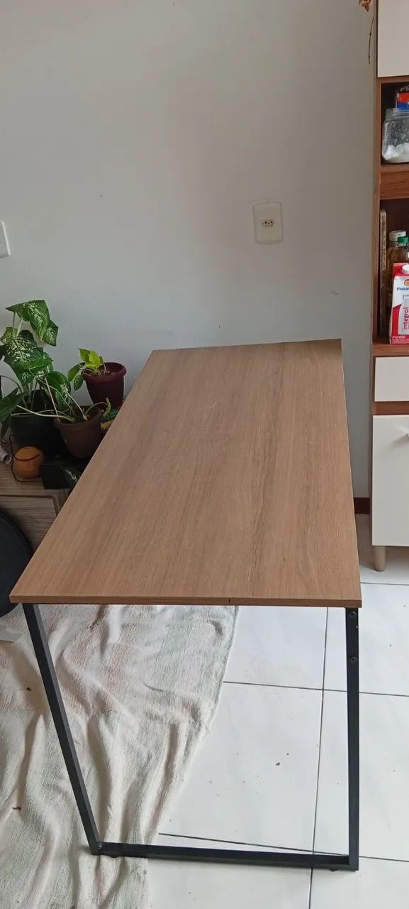 Mesa retangular escritório 64962165134979121