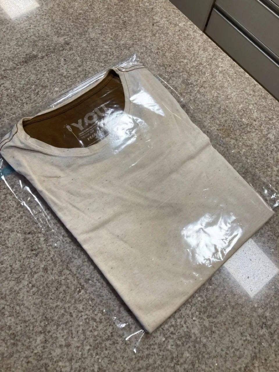 Camiseta Masculina Youcom Bege - Foto 2