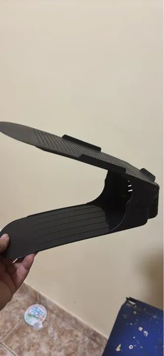 Suporte para sapatos dobrável