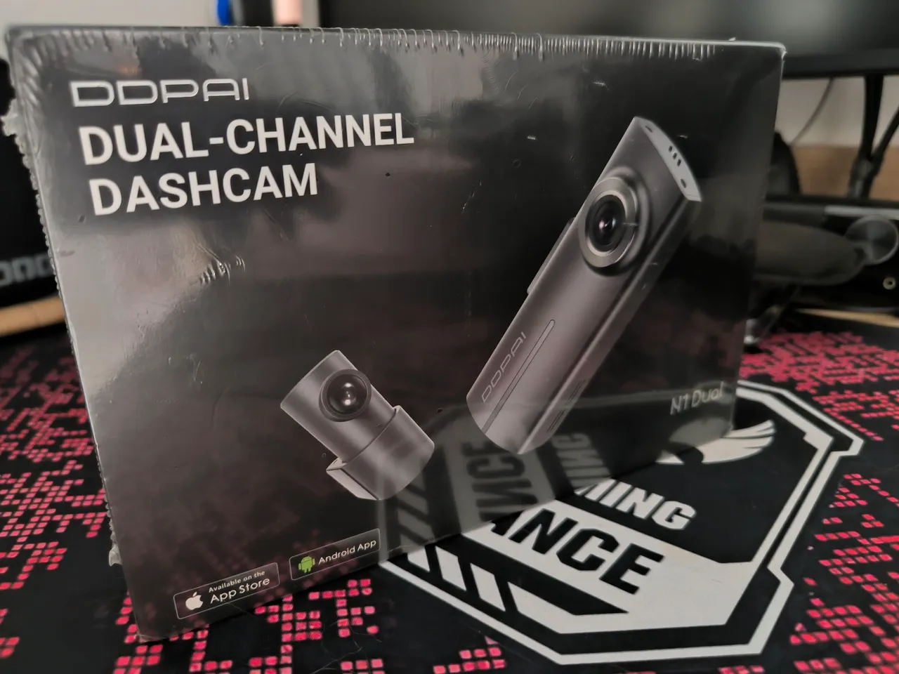 Dashcam DDPAI Dual-Channel N1 Dual Câmera Veicular