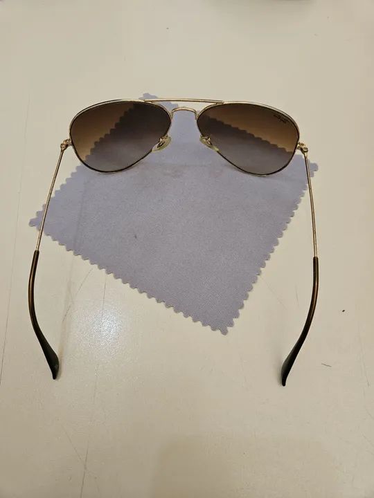 Óculos de Sol Ray-Ban Aviador - Foto 3