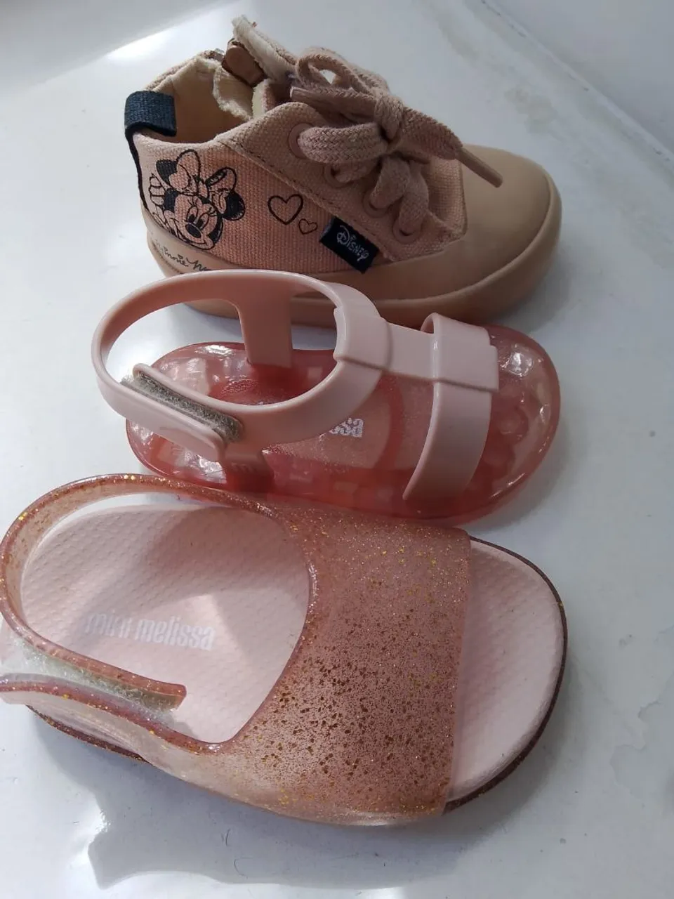 Kit de Sapatinhos Infantis - Melissa e Disney