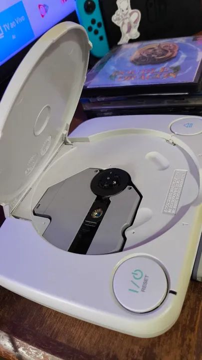 PSone com 5 jogos e 1 controle. - Foto 6